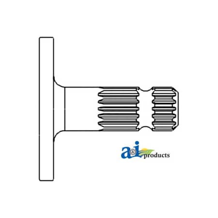 A & I Products Shaft, PTO (1000 RPM) 6" x6" x4" A-5149242